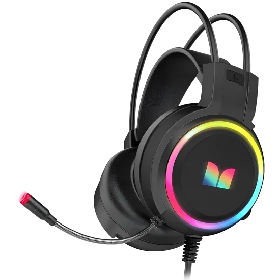 Headset Gaming MONSTER With RGB LED G500 Black Headset Gaming MONSTER With RGB LED G500 Black