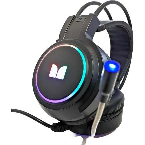 Headset Gaming MONSTER With RGB LED G500 Black Headset Gaming MONSTER With RGB LED G500 Black
