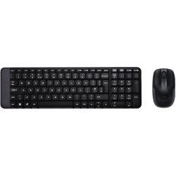 Keyboard&Mouse Wireless LOGITECH MK220