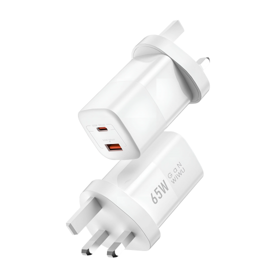 Charger Mobile WIWU Nano USB+PD 65W Wi-U012 White