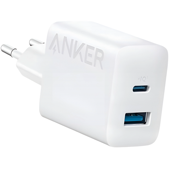 Charger Mobile ANKER USB+PD 20W A2348L21 White