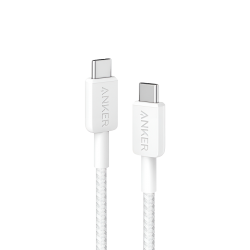Cable Charger Mobile Anker Type-C To Iphone 3FT A81B5H21 1M White Cable Charger Mobile Anker Type-C To Iphone 3FT A81B5H21 1M White