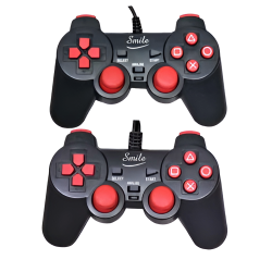 Game Pad Wired USB Double Smile Vibration MMS 102 Game Pad Wired USB Double Smile Vibration MMS 102
