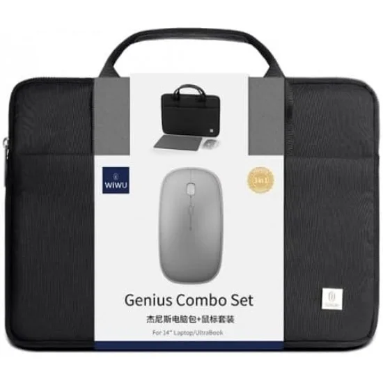 Bag Laptop Hand WIWU Genius Combo Set 15.6