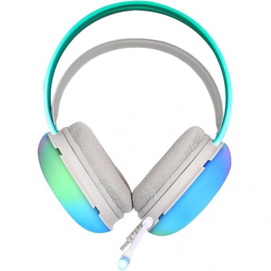 Headset Wired Wired KOMC RGB G520 White Headset Wired Wired KOMC RGB G520 White