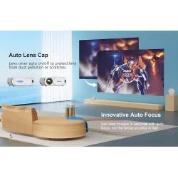 Projector Jimveo E30 Led 30000H Wifi , Bluetooth , Usb , Hdmi
