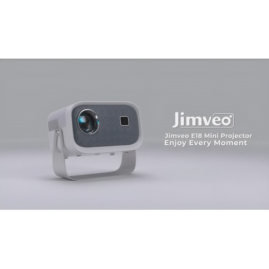 Projector Jimveo E18 60000H Led 4K , Wifi , Bluetooth , Usb , Hdmi Projector Jimveo E18 60000H Led 4K , Wifi , Bluetooth , Usb , Hdmi