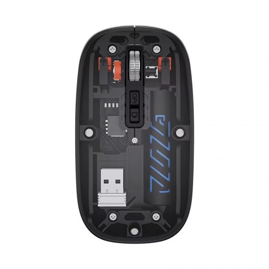 Mouse Wireless TRANSPARENT L113 Black Mouse Wireless TRANSPARENT L113 Black