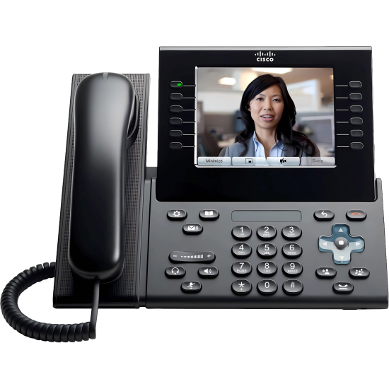 Telephone Landline Corded Cisco SPA Ip Phone CP9971