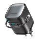 Charger Mobile Joyroom Gan Retractable Cable 65W JR-TCL02EU Black Charger Mobile Joyroom Gan Retractable Cable 65W JR-TCL02EU Black