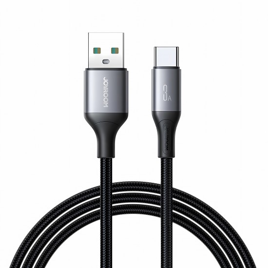 Cable Charger Mobile Joyroom 3A Fast Usb To Type-C 1M S-A28 Black