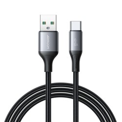 Cable Charger Mobile Joyroom 3A Fast Usb To Type-C 2M S-A28 Black Cable Charger Mobile Joyroom 3A Fast Usb To Type-C 2M S-A28 Black