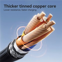 Cable Charger Mobile Joyroom 3A Fast Usb To Type-C 2M S-A28 White Cable Charger Mobile Joyroom 3A Fast Usb To Type-C 2M S-A28 White