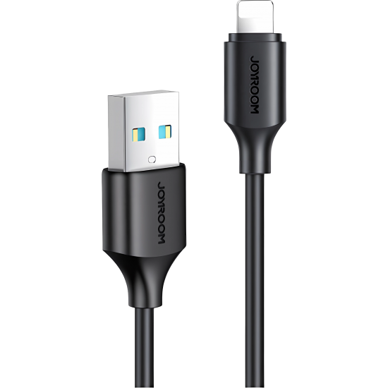 Cable Charger Mobile Joyroom 2.4A Fast Usb To Iphone S-Ul012A9 1M Black