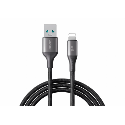 Cable Charger Mobile Joyroom 3A Fast USB To Iphone 2M S-A28 Black Cable Charger Mobile Joyroom 3A Fast USB To Iphone 2M S-A28 Black