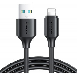 Cable Charger Mobile Joyroom 3A Fast Usb To Iphone S-A9 2M Black Cable Charger Mobile Joyroom 3A Fast Usb To Iphone S-A9 2M Black