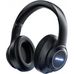 Headphone Mobile Wireless Bluetooth Awei A200Bl Black