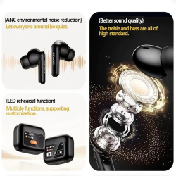 Airpods Awei Wireless Bluetooth T96 ANC Black Airpods Awei Wireless Bluetooth T96 ANC Black