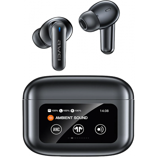 Airpods Awei Wireless Bluetooth T96 ANC Black Airpods Awei Wireless Bluetooth T96 ANC Black