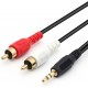Cable Audio 1*2 Male To 2 Male 1.5.M Cable Audio 1*2 Male To 2 Male 1.5.M