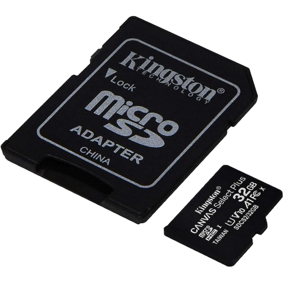 Card Memory Kingstone 32Gb Micro Sd With Adapter