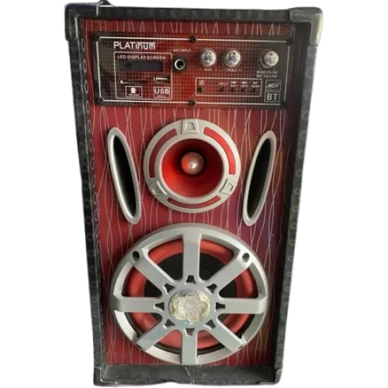 Subwoofer Platinume Usb/Sd/Remote Bluetooth Fm Ah-6010 Subwoofer Platinume Usb/Sd/Remote Bluetooth Fm Ah-6010
