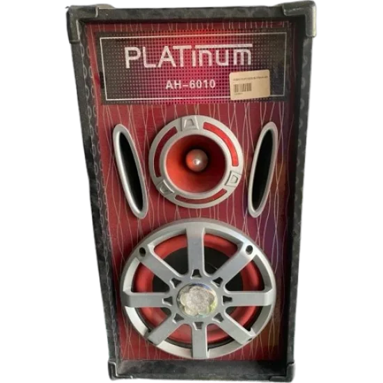 Subwoofer Platinume Usb/Sd/Remote Bluetooth Fm Ah-6010 Subwoofer Platinume Usb/Sd/Remote Bluetooth Fm Ah-6010