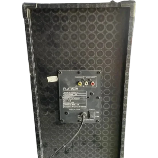 Subwoofer Platinume Usb/Sd/Remote Bluetooth Fm Ah-6010 Subwoofer Platinume Usb/Sd/Remote Bluetooth Fm Ah-6010