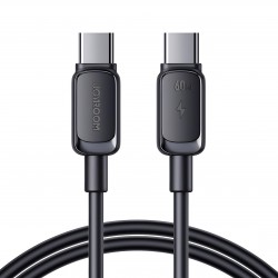 Cable Charger Mobile Joyroom Type-C To Type-C 60W S-A14 1.2M Black Cable Charger Mobile Joyroom Type-C To Type-C 60W S-A14 1.2M Black