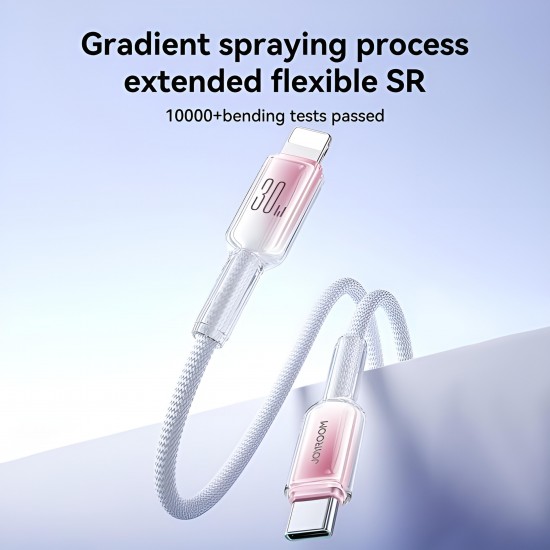 Cable Charger Mobile Joyroom 30W Fast Type-C To Iphone S-A42 1.2M White