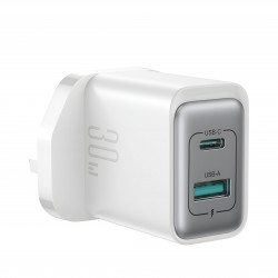 Charger Mobile Joyroom A+C Dual Port Charging 30W JR-TCF15 White