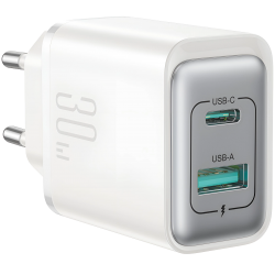 Charger Mobile Joyroom A+C Dual Port Charging 30W JR-TCF15 White