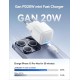 Charger Mobile Joyroom Type-C (PD) Gan Mini Charging 20W JR-TCG08 White Charger Mobile Joyroom Type-C (PD) Gan Mini Charging 20W JR-TCG08 White