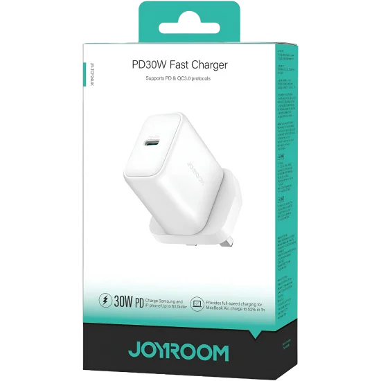 Charger Mobile Joyroom Type-C (PD) 30W JR-TCF24 White