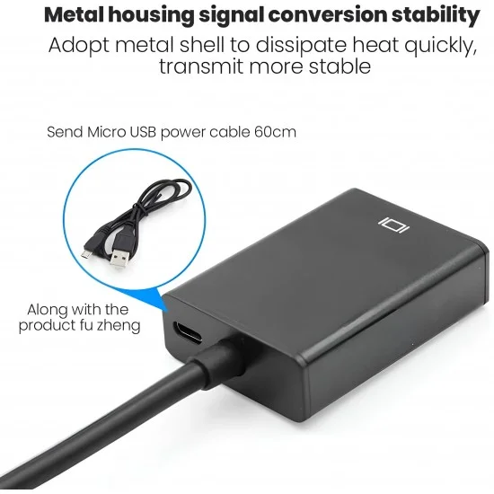 Convert Vga Male To Hdmi Female