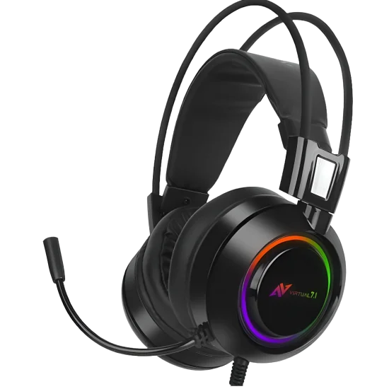 Headset Gaming ABKONCORE With RGB LED B780