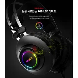 Headset Gaming ABKO With RGB LED N550ENC