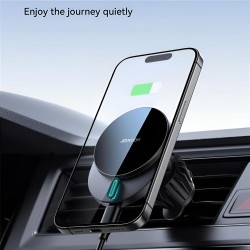 Holder Car Mobile Joyroom Magnetic Wireless 15W JR-ZS409 Black
