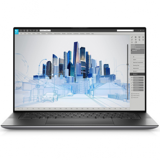 Laptop Dell Precision 5550 I7 10750H T1000 4GB Ram 16GB M.2 256GB Laptop Dell Precision 5550 I7 10750H T1000 4GB Ram 16GB M.2 256GB