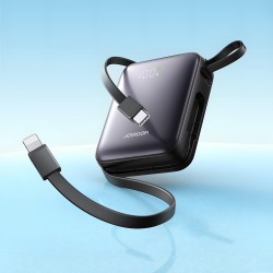 Power Bank Mobile Joyroom Mini 22.5W 10000Mah JR-PBF27 Black Power Bank Mobile Joyroom Mini 22.5W 10000Mah JR-PBF27 Black