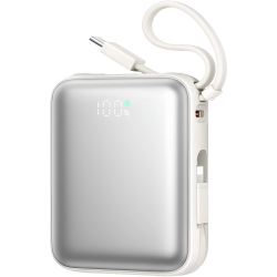 Power Bank Mobile Joyroom Mini 22.5W 10000Mah JR-PBF27 White Power Bank Mobile Joyroom Mini 22.5W 10000Mah JR-PBF27 White