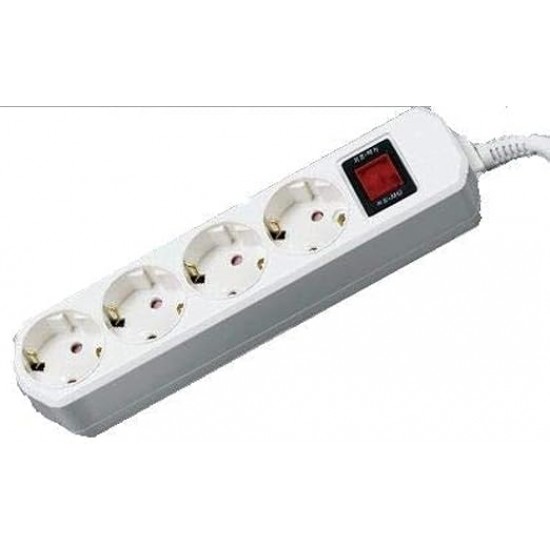 Power Strip Zigo 4 Socket