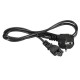 Cable Power Laptop Plug 3-Pin Ac Adapter Charger Original