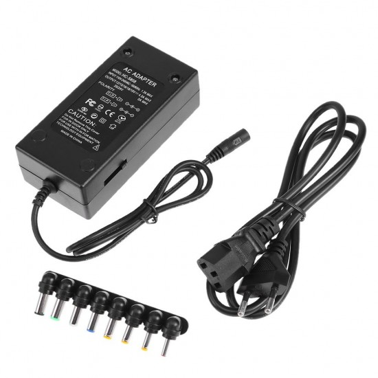 Adapter Power Multi Functional Xo 12-24V With 8 Connectors 96W