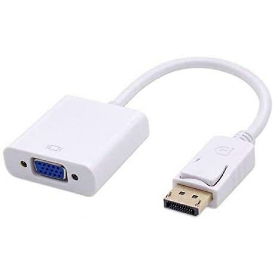 Convert Adapter Display Port Male To Vga Female