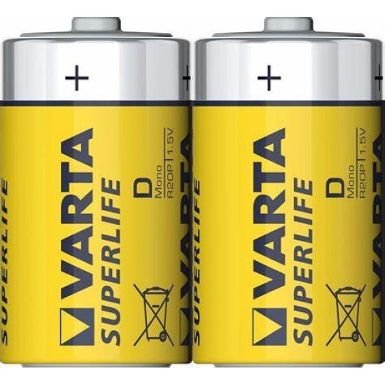 Battery Pen Varta Superlife R20 1.5V ????