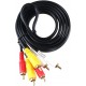 Cable Tv High Speed Rca 3×3 Male To Male 1.2M