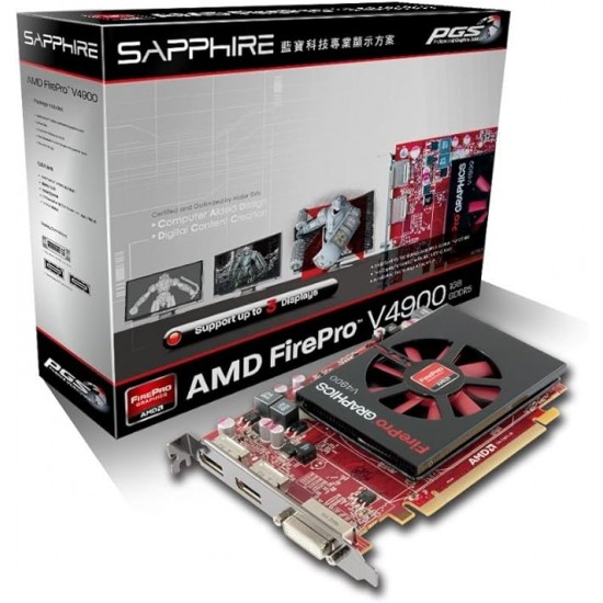 Graphic Card Amd Firepro V4900 1Gb Ddr5 128Bit