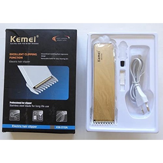 Electric Trimmer Hair Clippers Kemei Km-518A (ماكينة حلاقة) Electric Trimmer Hair Clippers Kemei Km-518A (ماكينة حلاقة)