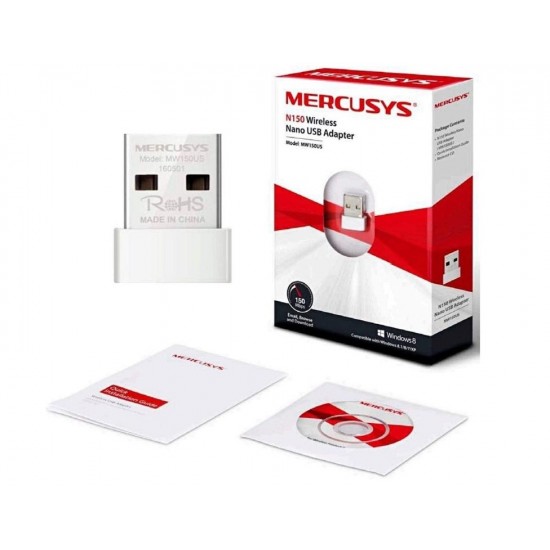 Usb Wifi Adapter Mercusys Wireless Nano N150 Mw150Us